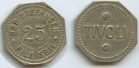 Dänemark Wertmarke 25 Öre (25 Øre) Jeton Token M#7504 - Tivoli Brd Stefansen, 6 dages løb Denmark -