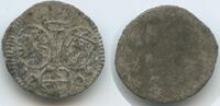 RDR Montfort-Peggau Grafschaft ½ Kreuzer Silber H1353 - SEHR RAR Anton der Jüngere 1693-1733 -