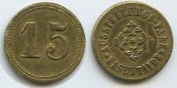 Deutschland Bundesrepublik Berlin Brandenburg Wertmarke 15 Pfennig Jeton Token G16139 - Ausstellungs-Park Hasenhaide -