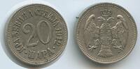 Serbien Königreich 20 Para G3939 - Peter I. 1903-1918 Kingdom of Serbia -