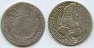 Schlesien Bistum Breslau Böhmen XV Kreuzer (15 Kreuzer) Silber H0676 - Franz Ludwig von Pfalz-Neuburg 1683-1732 -