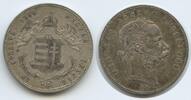 Ungarn Kaiserreich 1 Forint Silber G5667 - Franz Joseph I. 1848-1916 Österreich -