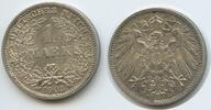 Deutsches Reich Kaiserreich 1 Mark Silber S0132 - Germany Empire Wilhelm II. Munich -