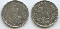 1000 Dīnār Silber AH1339 - 1920 ۱۳۳٩ Persien H0872 - RAR Ahmad Qājār 1909-1925 Sehr schön