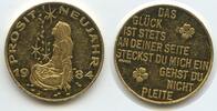 Österreich Glücksmünze Neujahrsmünze Schornsteinfeger L2319 - Märchen Sterntaler - Glücksklee - Prosit Neujahr -