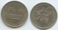 Kuba Intur 25 Centavos M#5100 - Cuba Blume (kleine Zahl 25) -