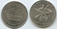 Kuba Intur Instituto Nacional de Turismo 25 Centavos M#5117 - Cuba Blume (große Zahl 25) -