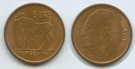 Norwegen 5 Öre (5 Øre) G2423 - Elk Eurasian Elk - Olav V. 1957-1991 Norge Norway -