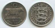 Guernsey 10 New Pence G10009 - Kuh Cow - Bailiwick of the Island of Guernsey -