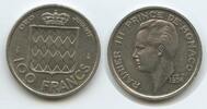 Fürstentum Monaco 100 Francs G3689 - Fürst Rainier III. 1949-2005 -