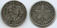 Kuba 10 Centavos Silber (Diez Cerntavos) M#6742 - Cuba -