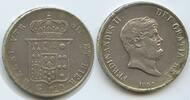 Italien Neapel und Sizilien 120 Grana (Piaster) Silber G1719 - Ferdinando II. 1830-1859 Kingdom of the Two Sicilies Italian States -