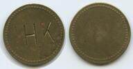 Unbestimmt Wertmarke Jeton Token T425 - IHK eingeschlagen - Industrie- und Handelskammer -