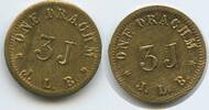 Großbritannien United Kingdom One Drachm 3j M#6082 - J.L.B. - Apothecaries Weight Great Britain -