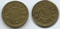 Großbritannien United Kingdom Two Scruples 3ij M#6083 - Apothecaries Weight Great Britain -