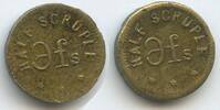 Großbritannien Great Britain United Kingdom Half Scruple Эfs M#6093 - Apothecaries Weight -