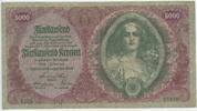5000 Kronen 1922 Österreich Kaiserreich GB282 - Banknote Österreich-Ungarische Bank Gebrauchte Erhaltung