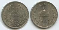 Ungarn Kaiserreich 20 Filler G9820 - Franz Joseph I. 1848-1916 Hungary -