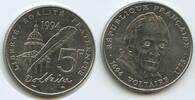 Frankreich 5 Francs G1884 - 300th Anniversary of the birth of Voltaire France -