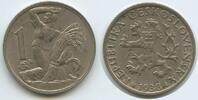 Tschechoslowakei 1 Koruna G1794 - Czechoslovakia Czechoslovak Republic -