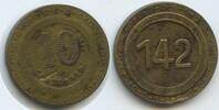 Frankreich Paris 10 Centimes Token M#7730 - Jeton Consommer 142 eingeschlagen France -