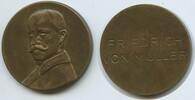 Deutschland Medaille M#7188 - Mediziner Friedrich von Müller 1858-1941 -