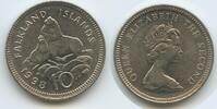 Falkland Inseln Malwinen 10 Pence G12698 - Seelöwen Queen Elizabeth II. 1952-2022 - Falkland Islands -