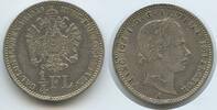 Österreich Kaiserreich ¼ Florin (Fl, 1/4 Gulden) Silber G5776 - Austria Kaiser Franz Joseph I. -