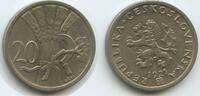 Tschechoslowakei 20 Haleru (20 Haléřů) G0529 - Czechoslovakia Czechoslovak Republic -
