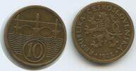 Tschechoslowakei 10 Haleru (10 Haléřů) G0530 - Czechoslovakia Czechoslovak Republic -