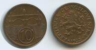 Tschechoslowakei 10 Haleru (10 Haléřů) G1775 - Czechoslovakia Czechoslovak Republic -