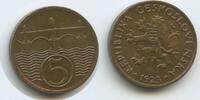 Tschechoslowakei 5 Haleru G1801 - Czechoslovakia -