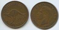 Australien One Penny G12318 - Känguru King George VI. Australia -