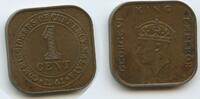 Britisch Malaysia - Malaya 1 Cent G6133 - King George VI. 1936-1952 -