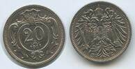 Österreich Kaiserreich 20 Heller G4046 - Franz Joseph I. 1848-1916 Austria -