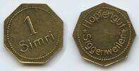 Deutsches Reich Württemberg Wertmarke 1 Simri Jeton Token GX1545 - Hopfengut Siggenweiler - Tettnang -