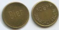 Deutschland Württemberg Biermarke Wertmarke Bierzeichen GX1588 - Brauerei Koepf Brauerei Bier -