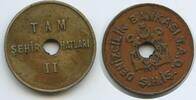 Türkei Maritime Transport Token Wertmarke G16233 - Denizcilik Bankası- Şehir Hatları- Tam II -