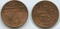 Tschechoslowakei 10 Haleru (10 Haléřů) M#6013 - Czechoslovakia Czechoslovak Republic -