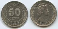 Britisch Malaysia - Malaya and British Borneo 50 Cents K90 - Queen Elizabeth II. -