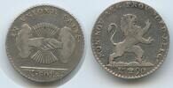 RDR Österreich Niederlande X Sols Silber (10 Sols / 10 Stuiver) M#3016 - Joseph II. 1780-1790, Leopold II. 1790-1792 Austrian Netherlands -