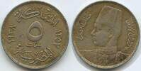 Ägypten 5 Milliemes G9415 - Egypt King Farouk I. 1936-1952 -
