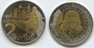 Niederlande Vlissingen 2 Ruyter Medaille G16257 - 400th Anniversary Michiel Adriaensz de Ruyter - Gevangentoren -