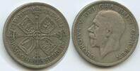 Großbritannien Great Britain United Kingdom One Florin Silber G2194 - King George V. 1910-1936 United Kingdom -