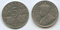 Kanada 5 Cents (Five Cents) G6461 - King George V. 1910-1936 Canada -