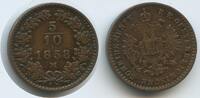 Österreich Italien Lombardei Venetien 5/10 Kreuzer G14787 - Franz Joseph I. 1848-1916 Austria Lombardy Milano -