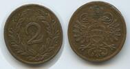RDR Österreich Wien 2 Kreuzer Wiener Armenhausgeld M793 - Doppeladler ND CVI Wien Armenhaus -