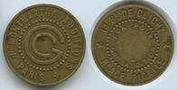 Frankreich France Wertmarke Jeton Token G11325 - Phonograph Token - Montmartre Audition Paris -