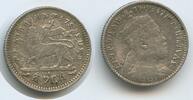Äthiopien 1 Gersh Silber G1446 - Menelik II. 1889-1913 Ethiopia -