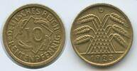 Deutsches Reich Weimar 10 Rentenpfennig G10303 - Germany Weimar Republic -